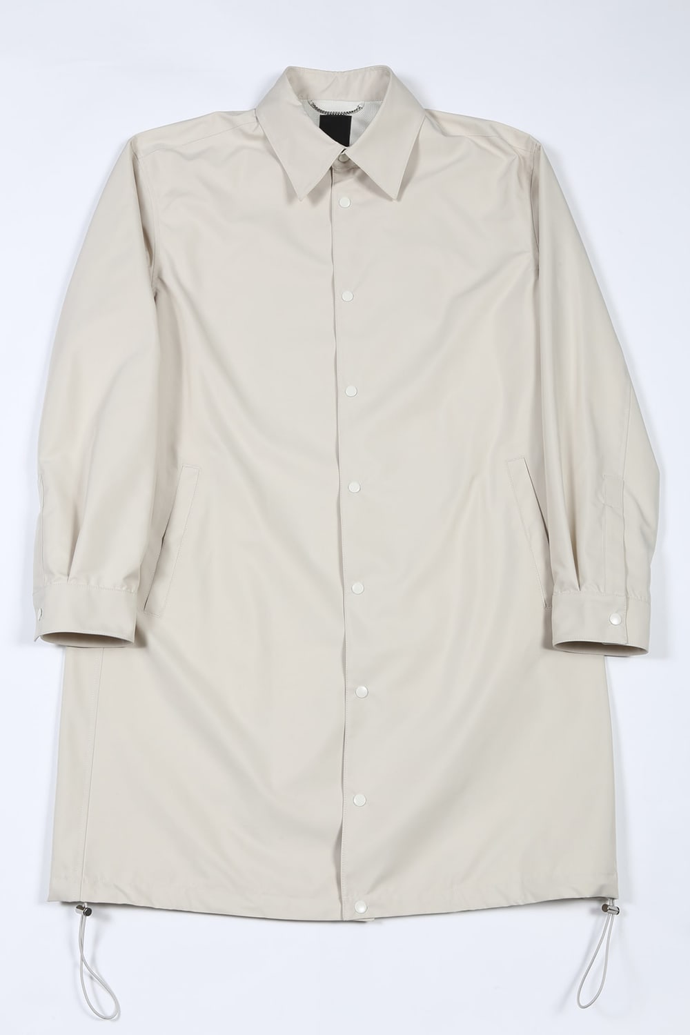 Long Coach Jacket Ivory