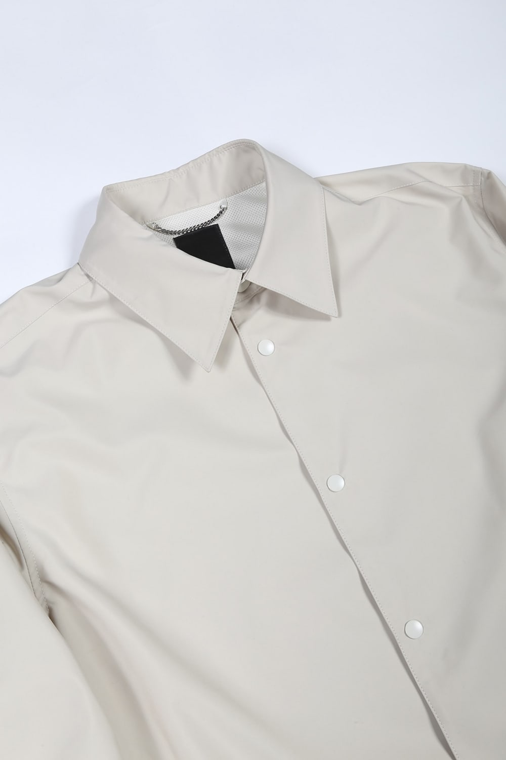 Long Coach Jacket Ivory