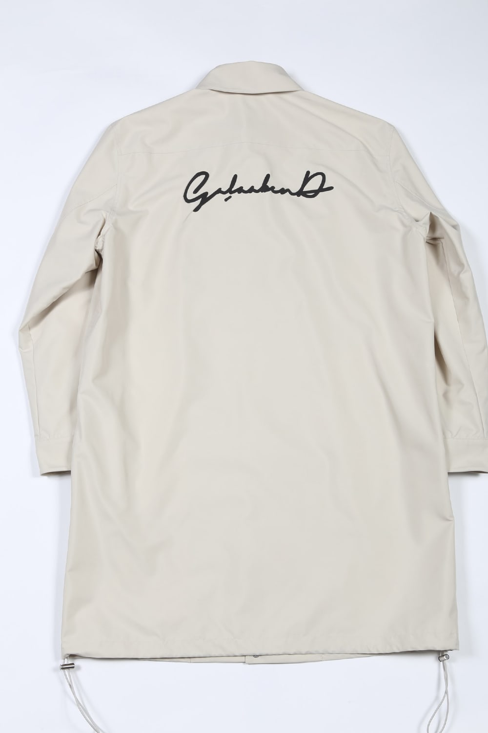 Long Coach Jacket Ivory