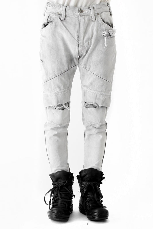 ARCHED DENIM PANTS