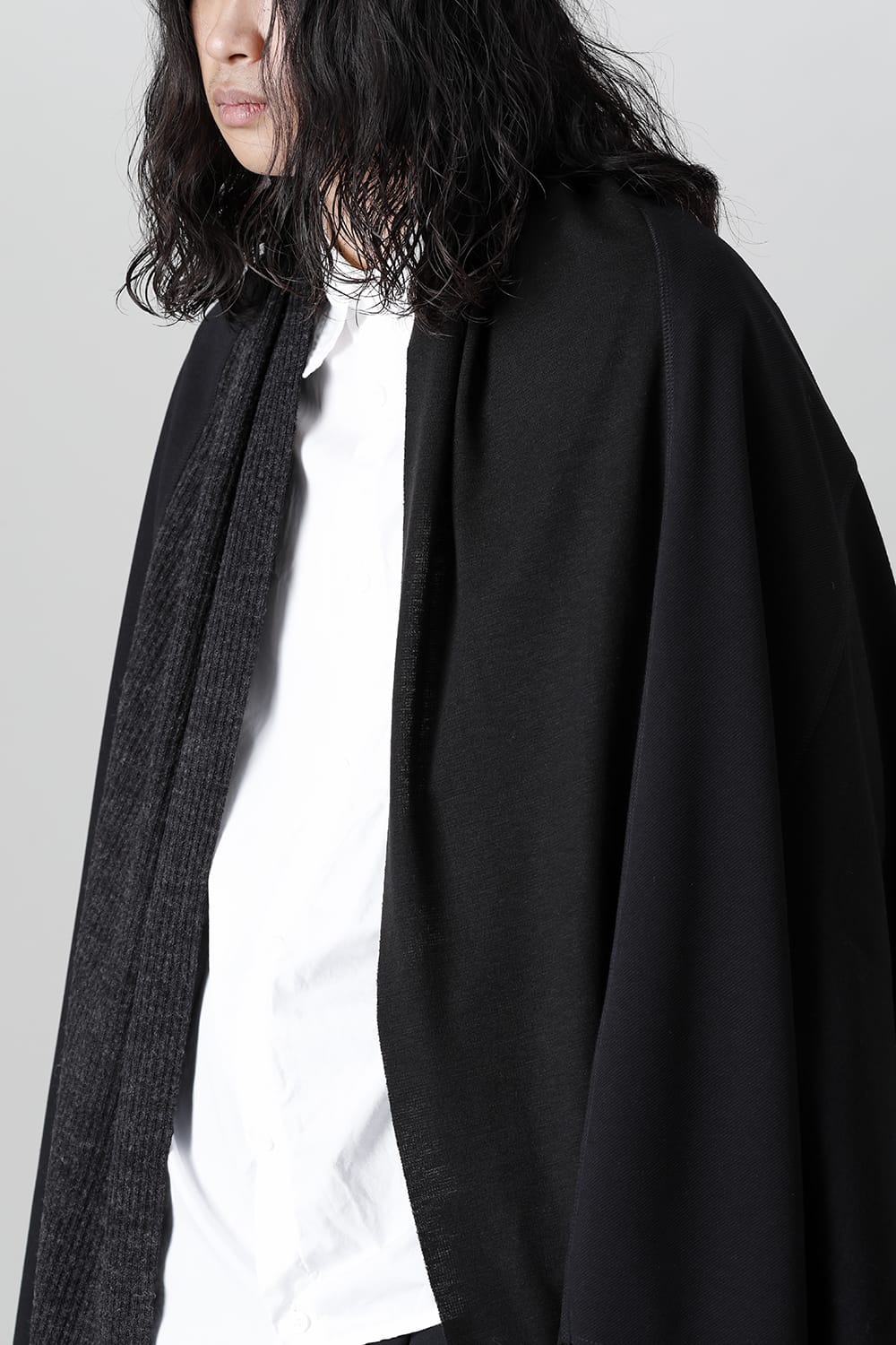 ジャージー スカーフ 'ラップ' Black Mix