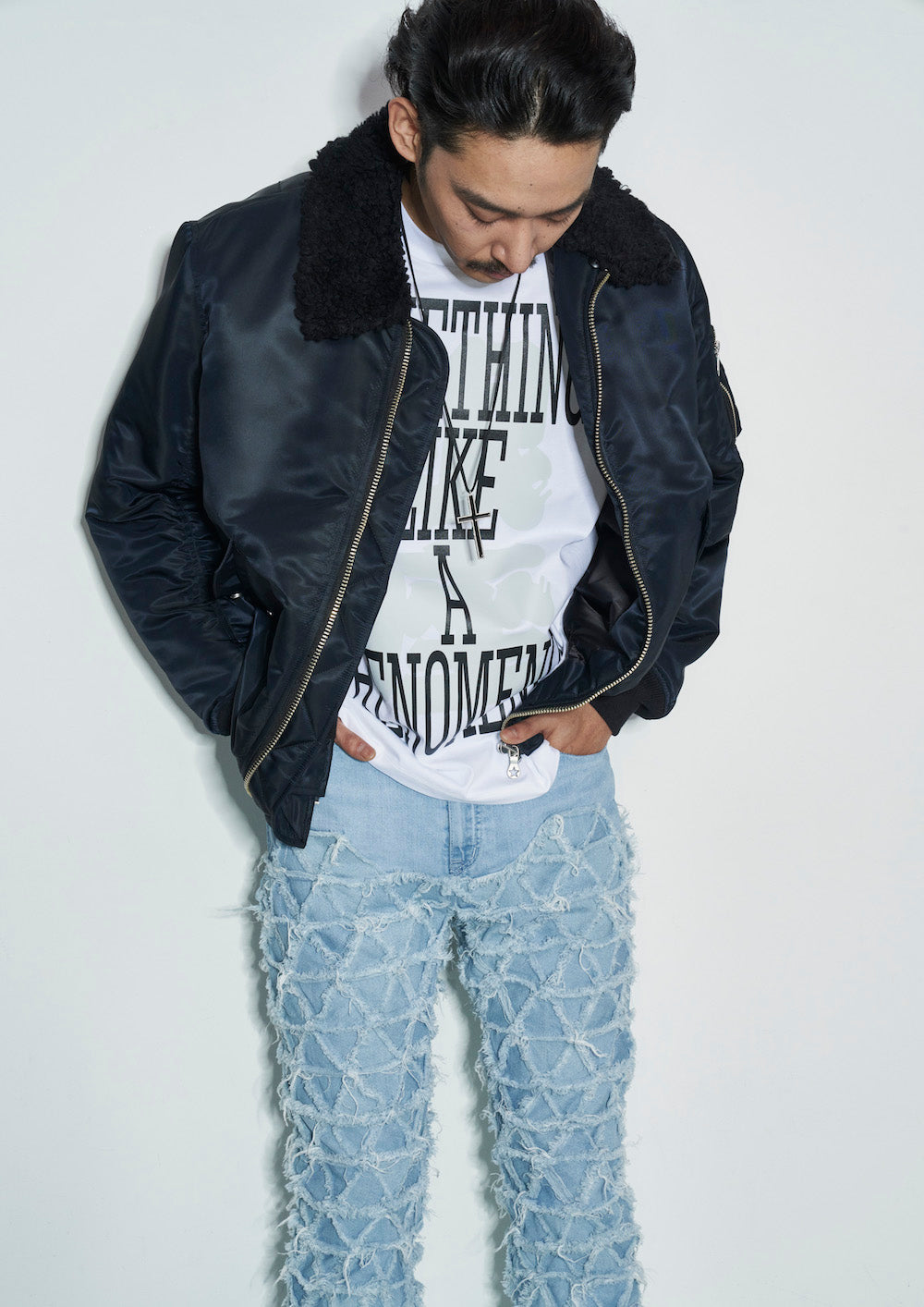 Cross Flight Jacket Black