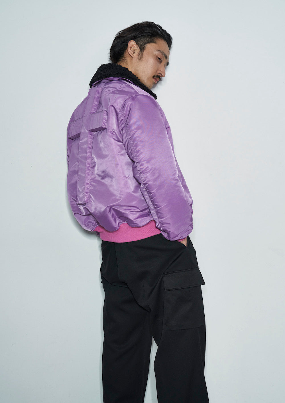 Cross Flight Jacket Lilac