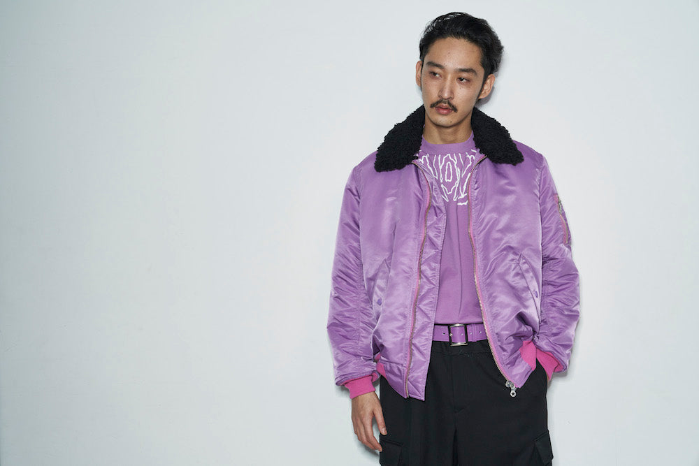 Cross Flight Jacket Lilac