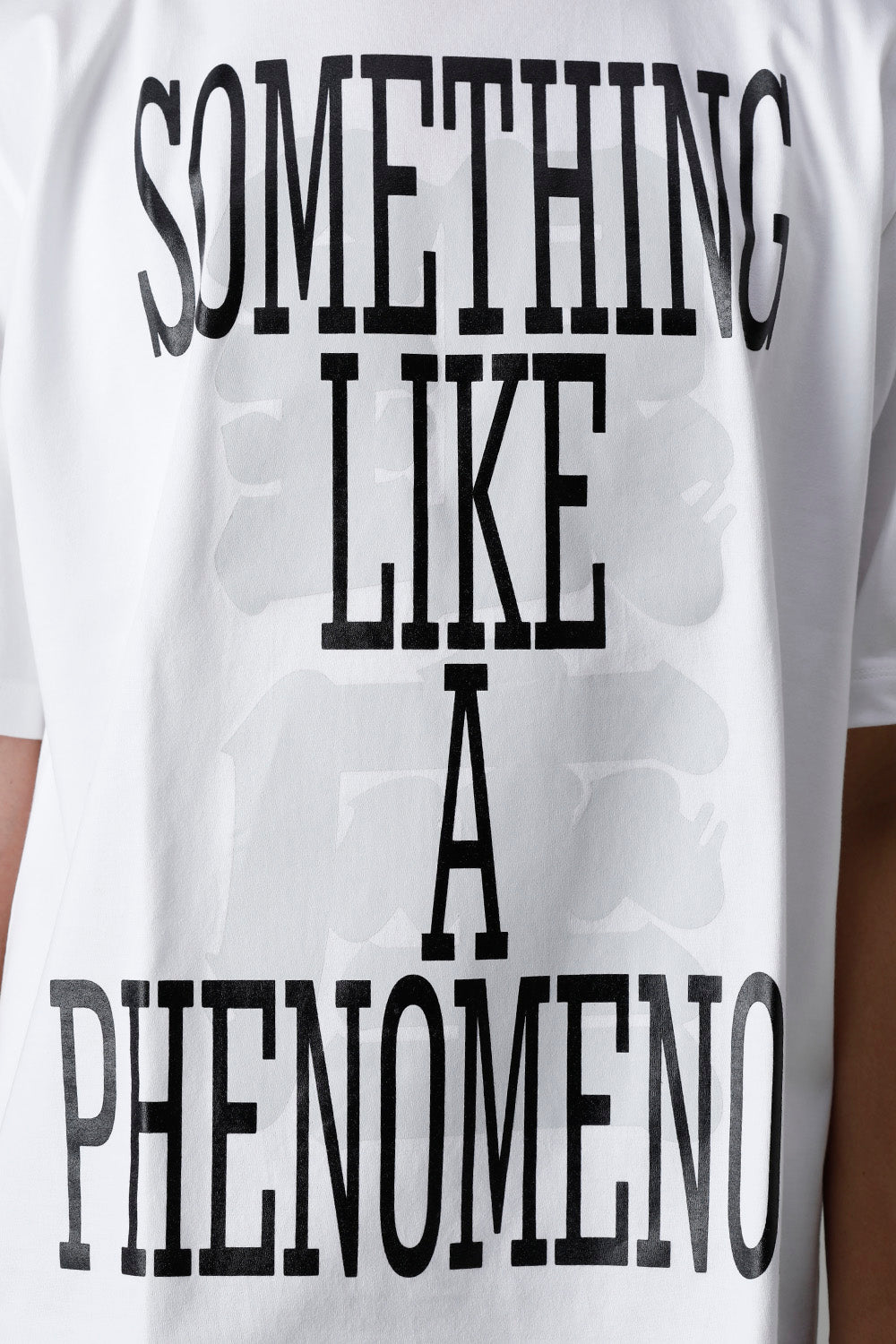 SOMETHING LIKE A PHENOMENON GINZA Tee White