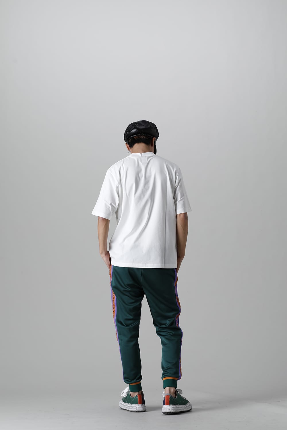 Mock neck Laurel Tee White