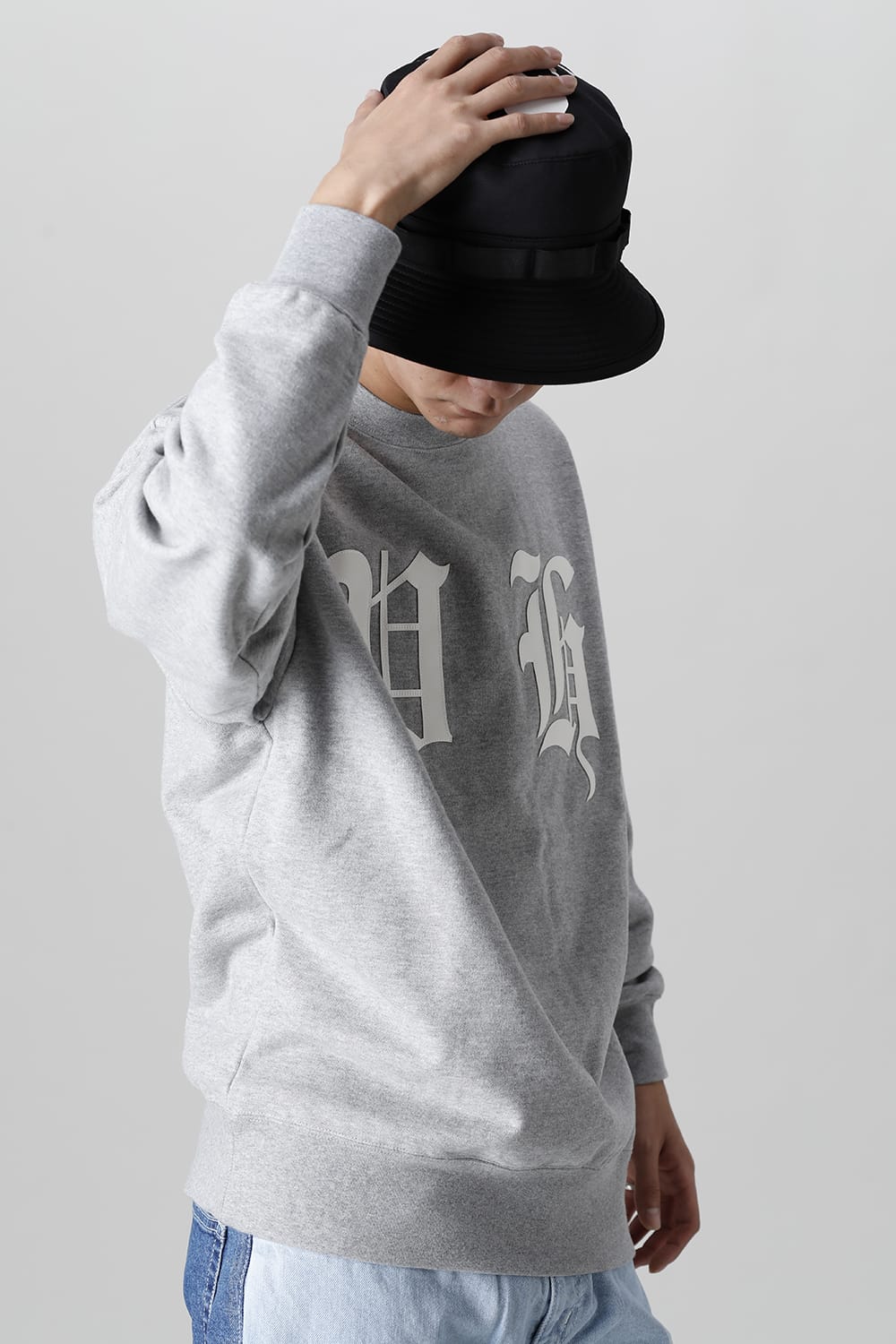 PH Crew neck Sweat shirt Gray