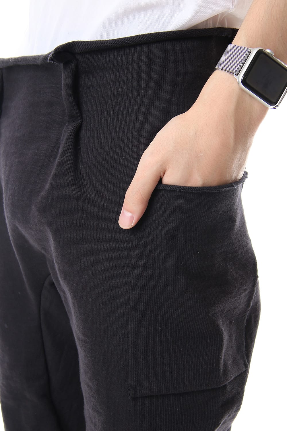 Heavy Jersey pants Black