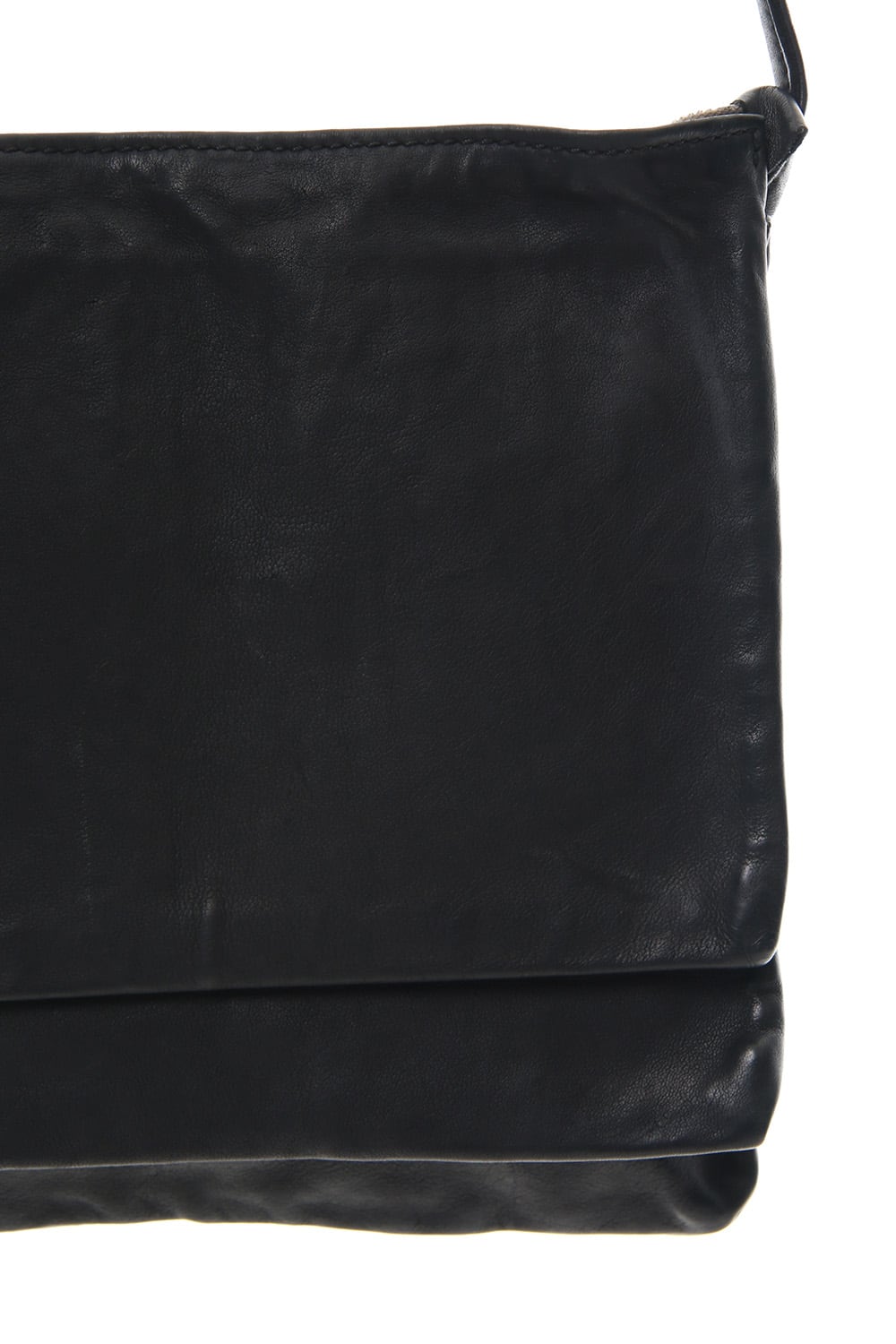 Leather Shoulder Bag Soft Kangaroo Full Grain Large 3 Pockets - PKT04M - GUIDI