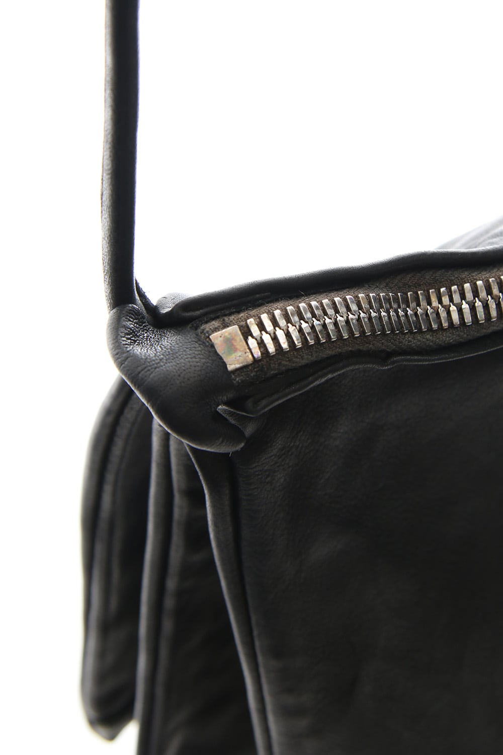 Leather Shoulder Bag Soft Kangaroo Full Grain Large 3 Pockets - PKT04M - GUIDI