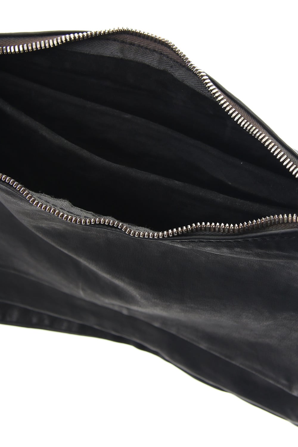 Leather Shoulder Bag Soft Kangaroo Full Grain Large 3 Pockets - PKT04M - GUIDI