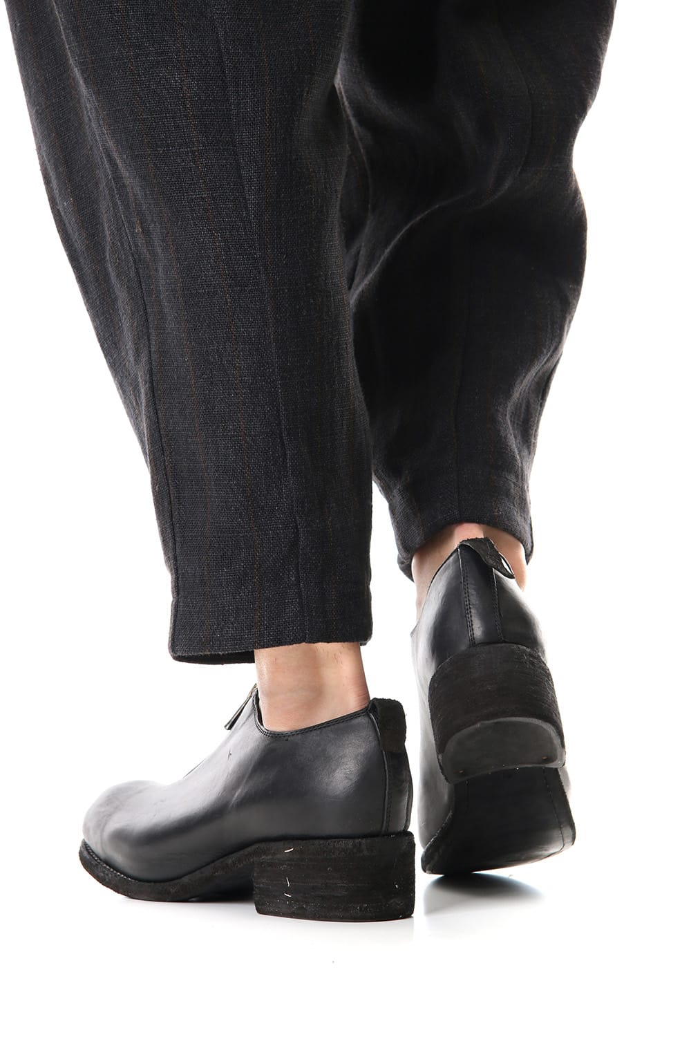 Orthopaedic Decollete Shoes Double Sole Horse Full Grain - PL0FZ