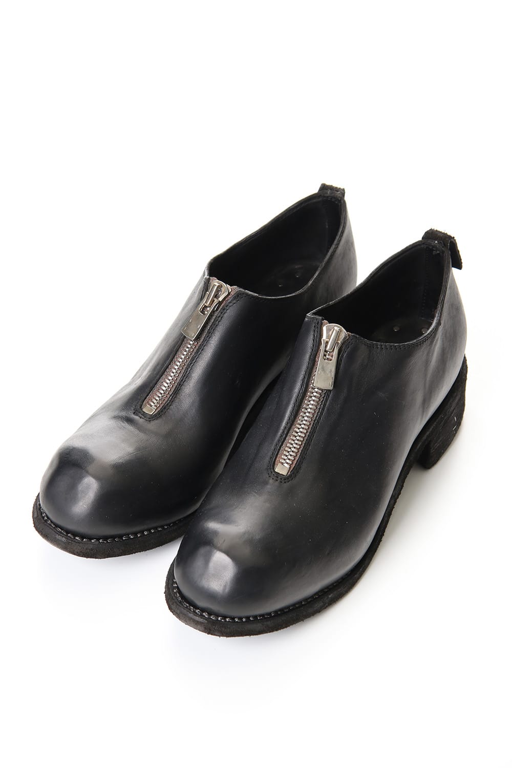 Orthopaedic Decollete Shoes Double Sole Horse Full Grain - PL0FZ