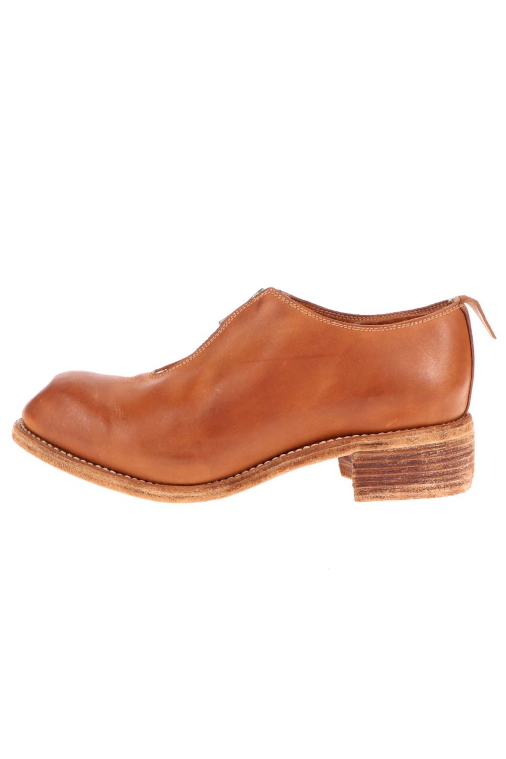 Orthopaedic Decollete Shoes Double Sole Horse Full Grain - PL0FZ - CV58T