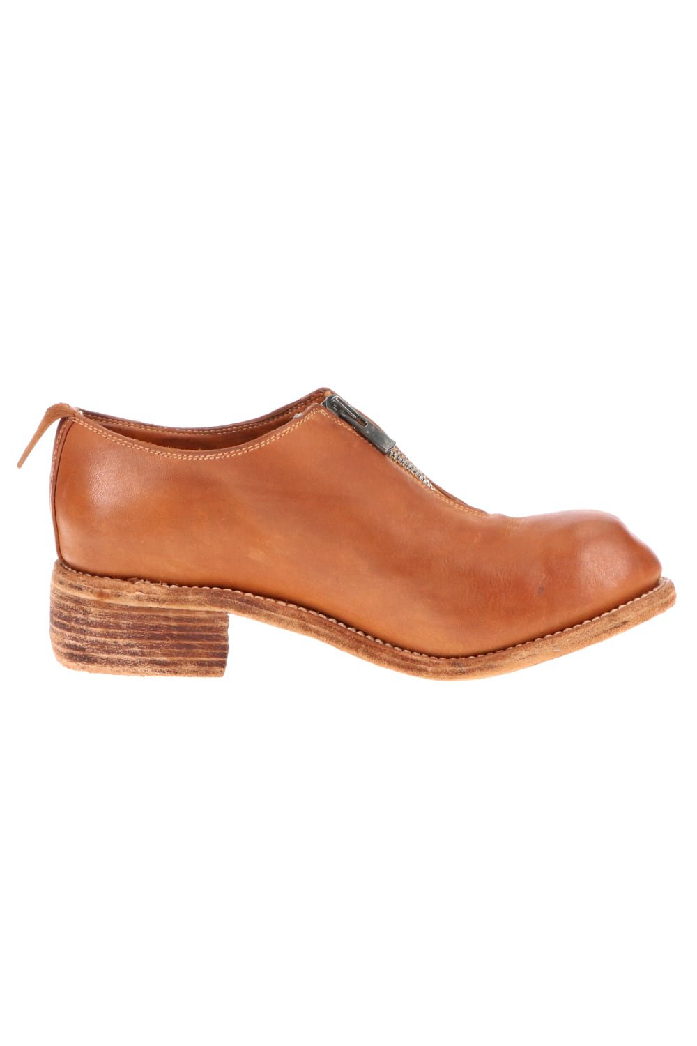 Orthopaedic Decollete Shoes Double Sole Horse Full Grain - PL0FZ - CV58T
