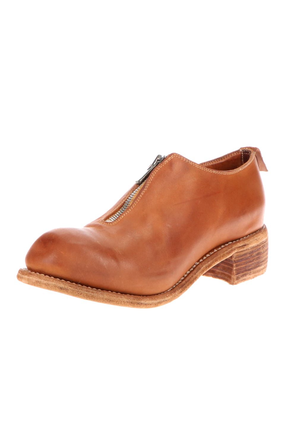 Orthopaedic Decollete Shoes Double Sole Horse Full Grain - PL0FZ - CV58T