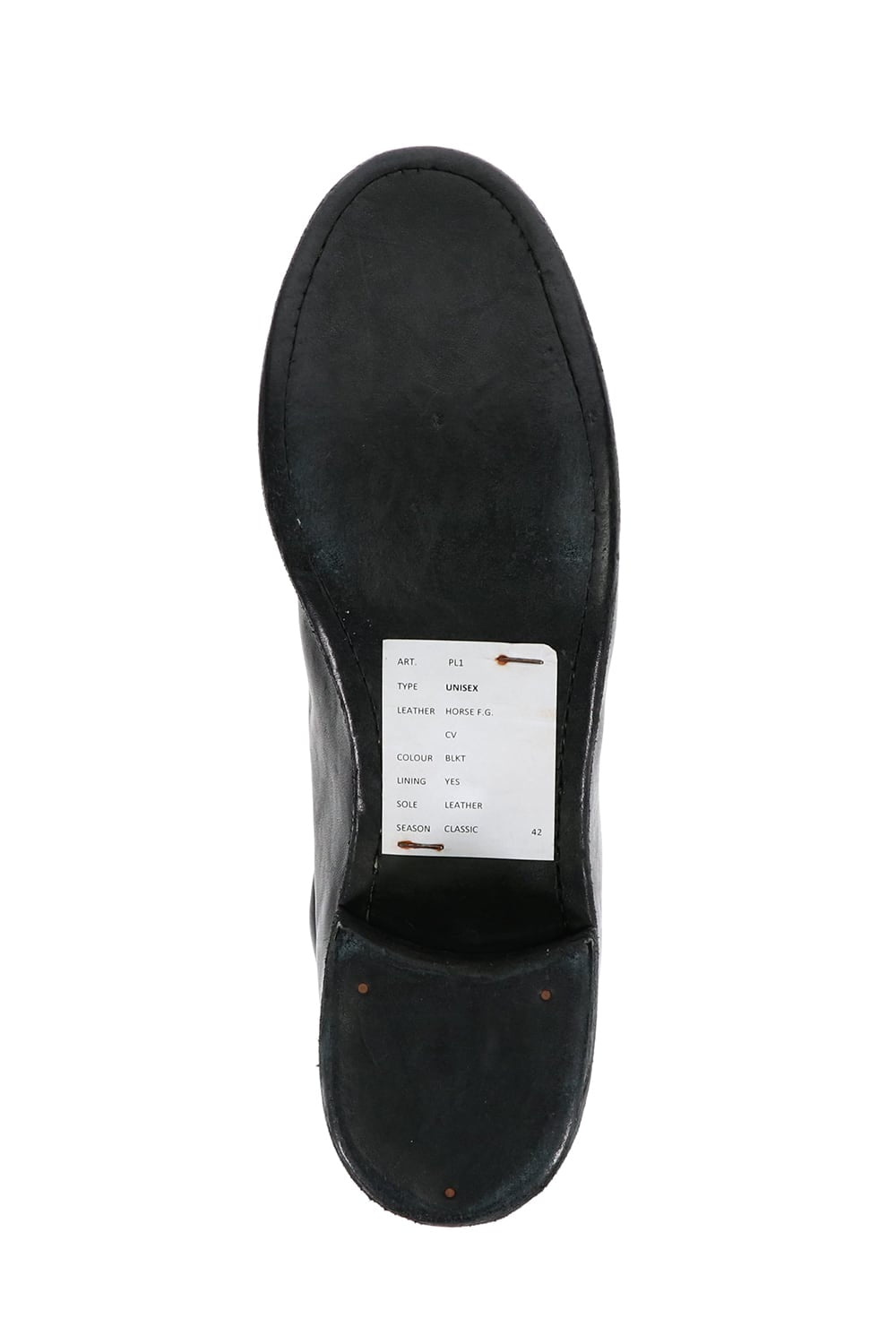 PL1 - フロント ジップブーツ