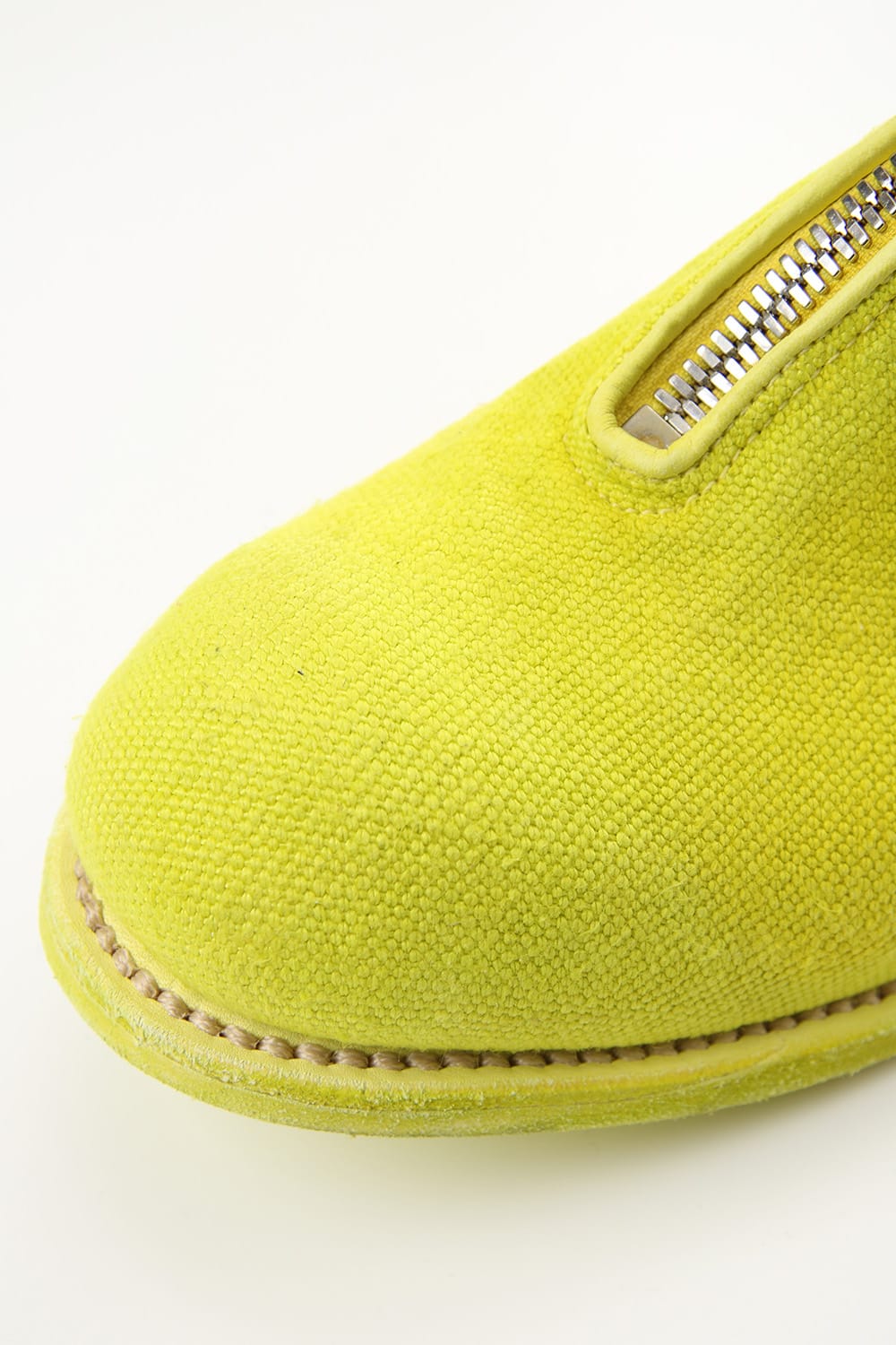 Front Zip Boots Double Sole - Linen - CO47T