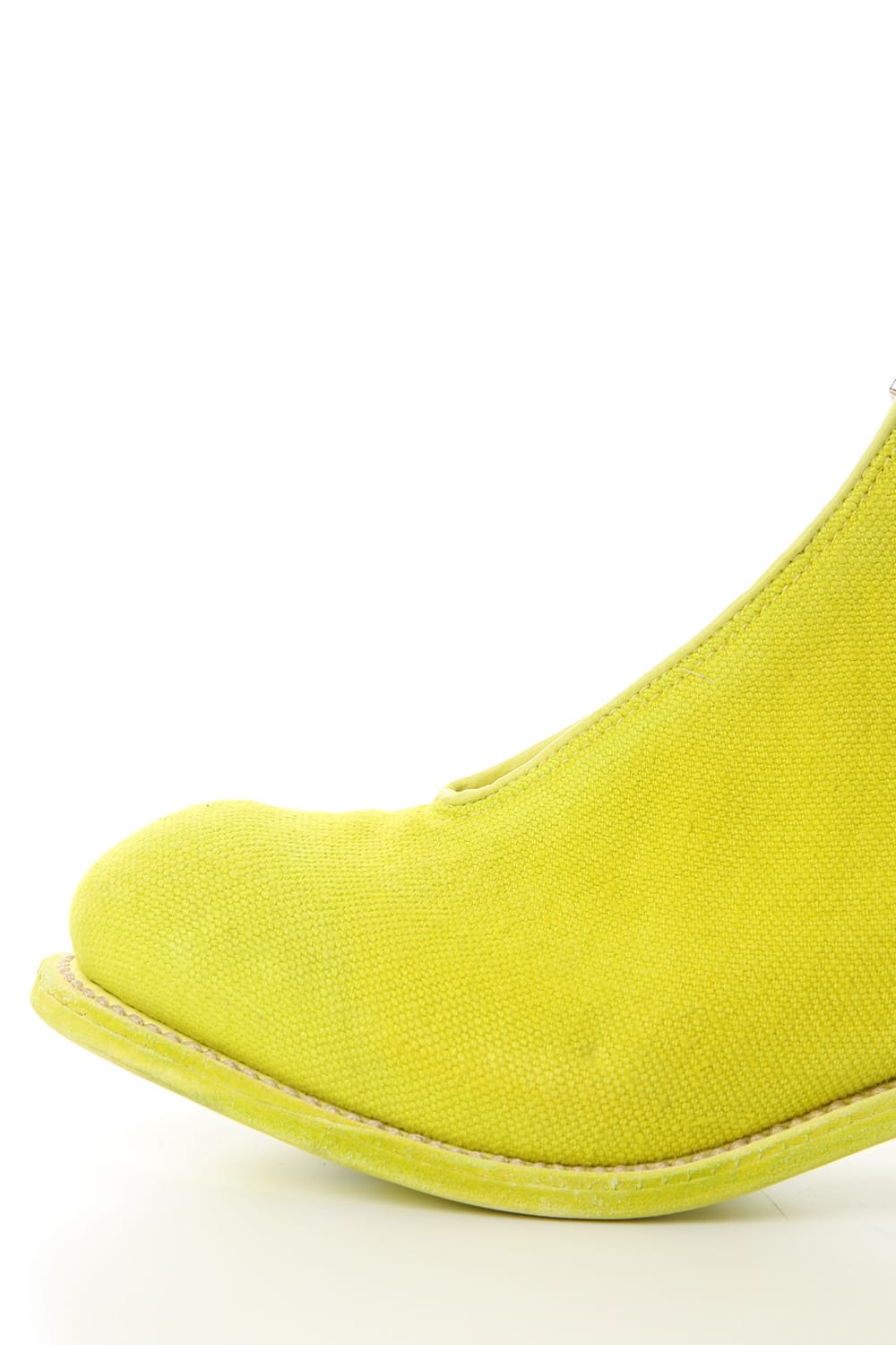 Front Zip Boots Double Sole - Linen - CO47T