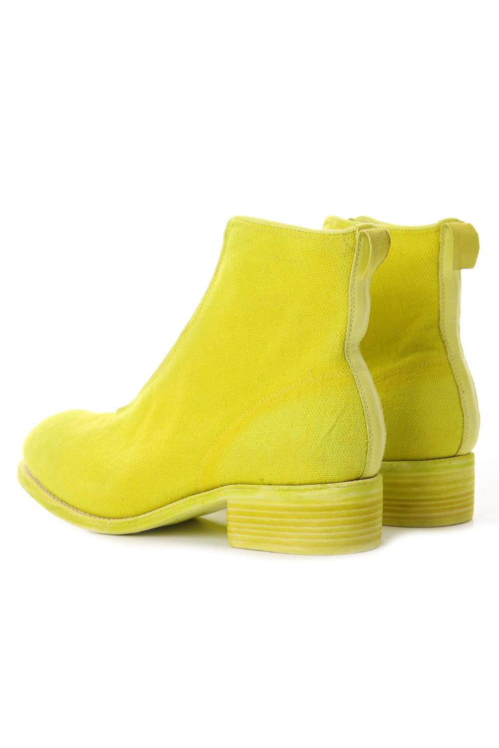 Front Zip Boots Double Sole - Linen - CO47T