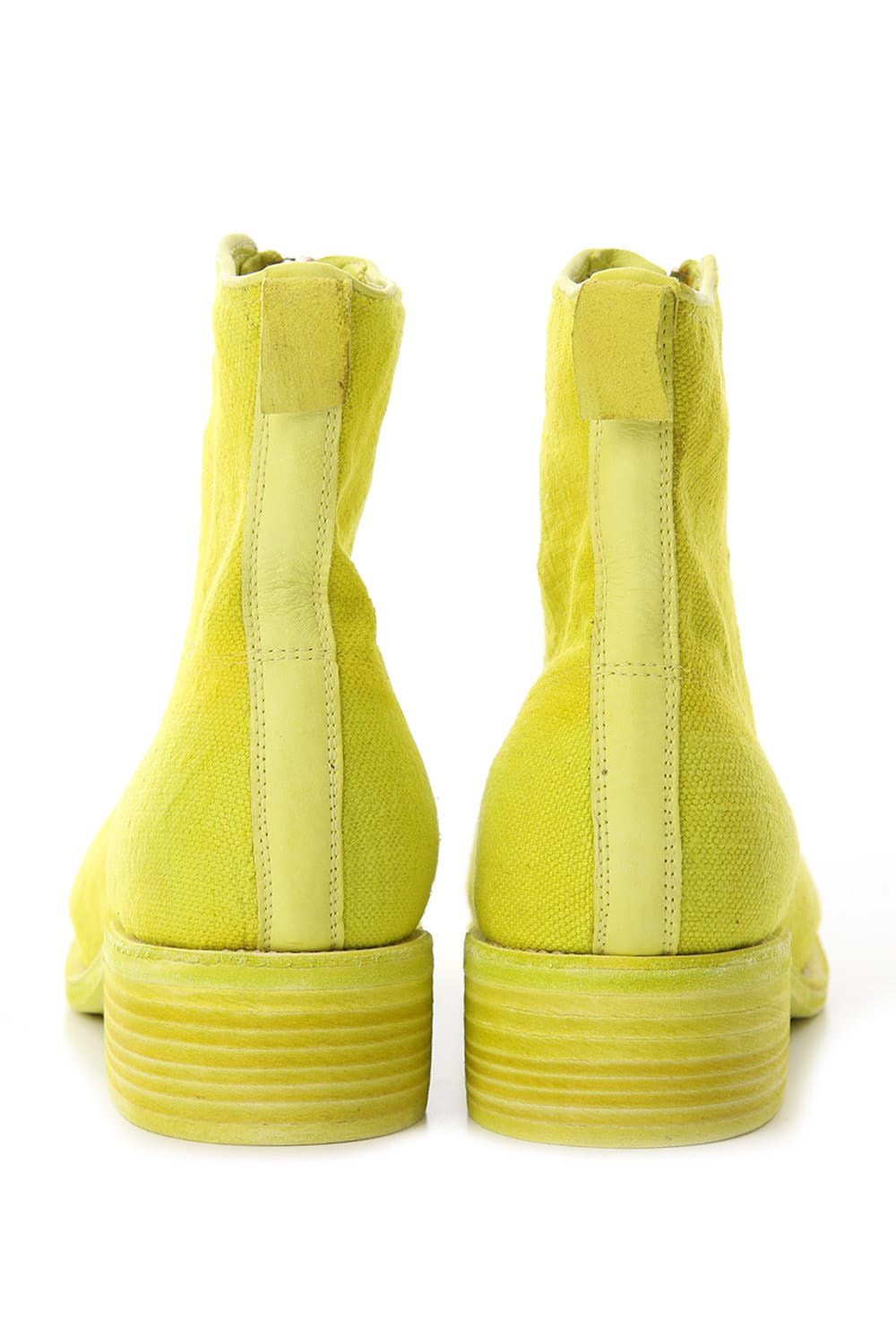 Front Zip Boots Double Sole - Linen - CO47T