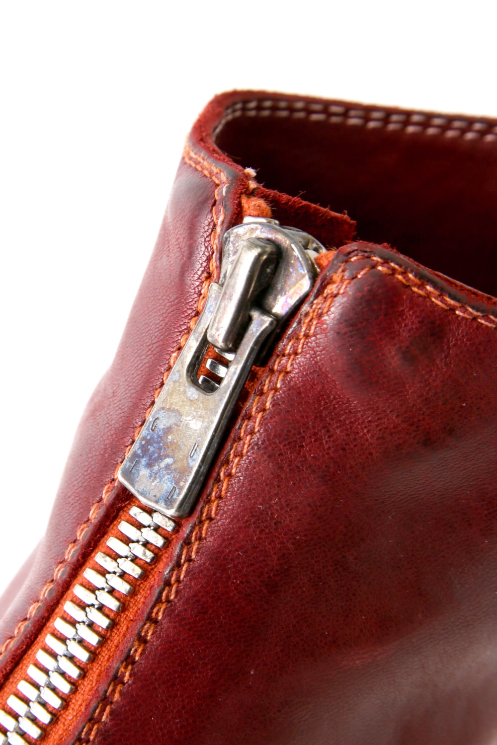 Front Zip Boots Double Sole - Horse Full Grain Leather