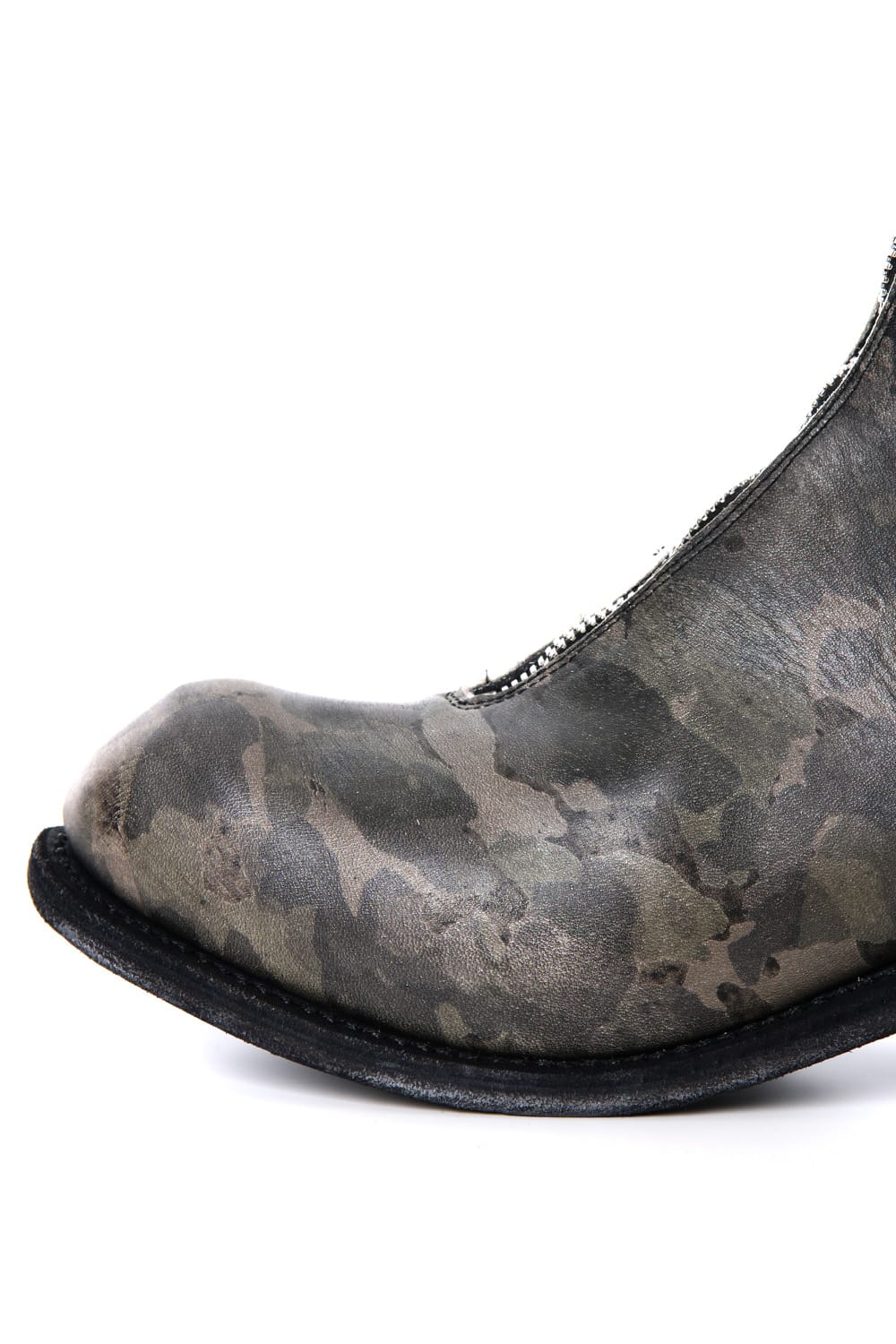 Limited Long Front Zip Boots - Horse Full Grain Leather - METRO