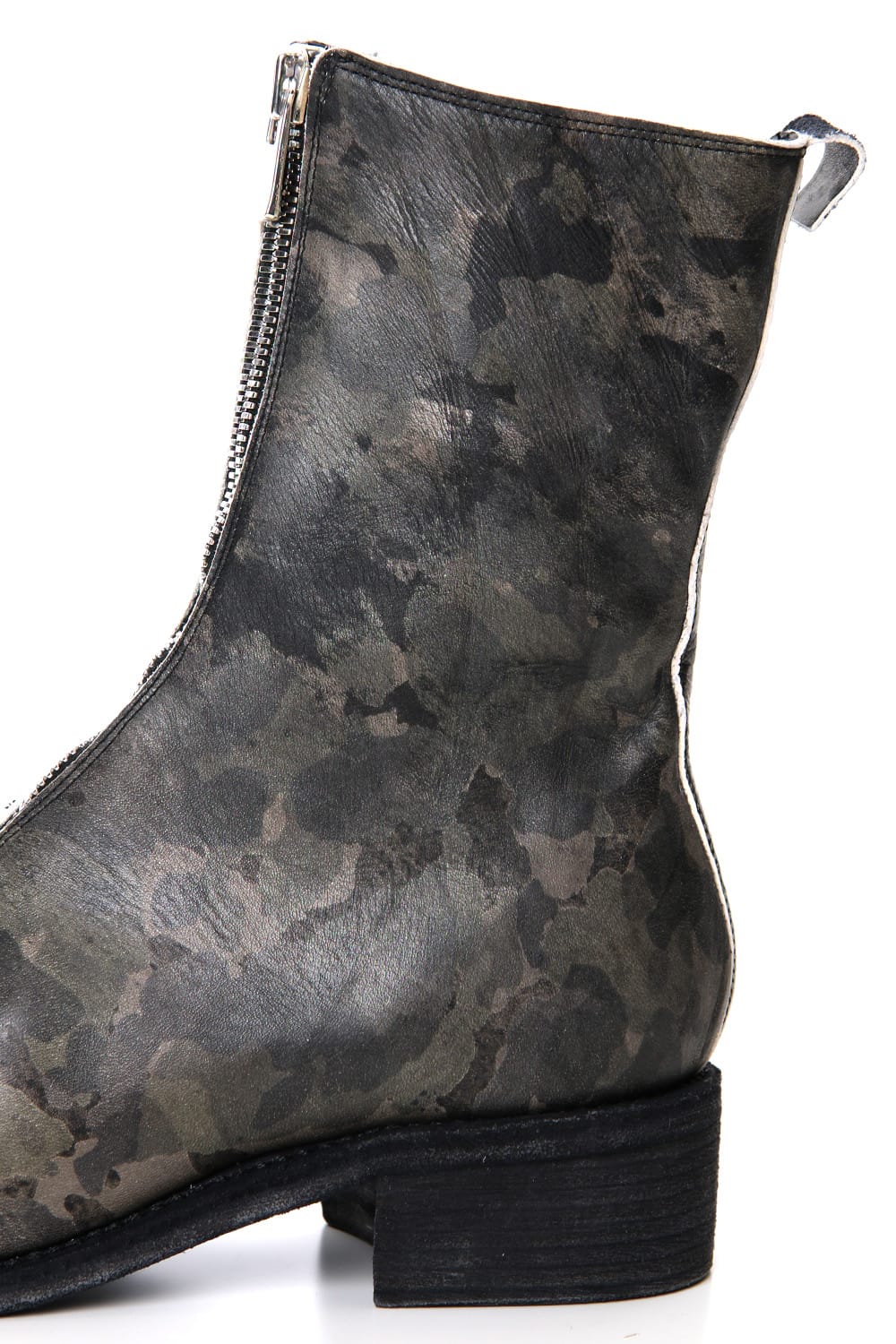 Limited Long Front Zip Boots - Horse Full Grain Leather - METRO