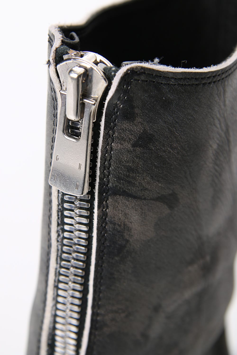 Limited Long Front Zip Boots - Horse Full Grain Leather - METRO