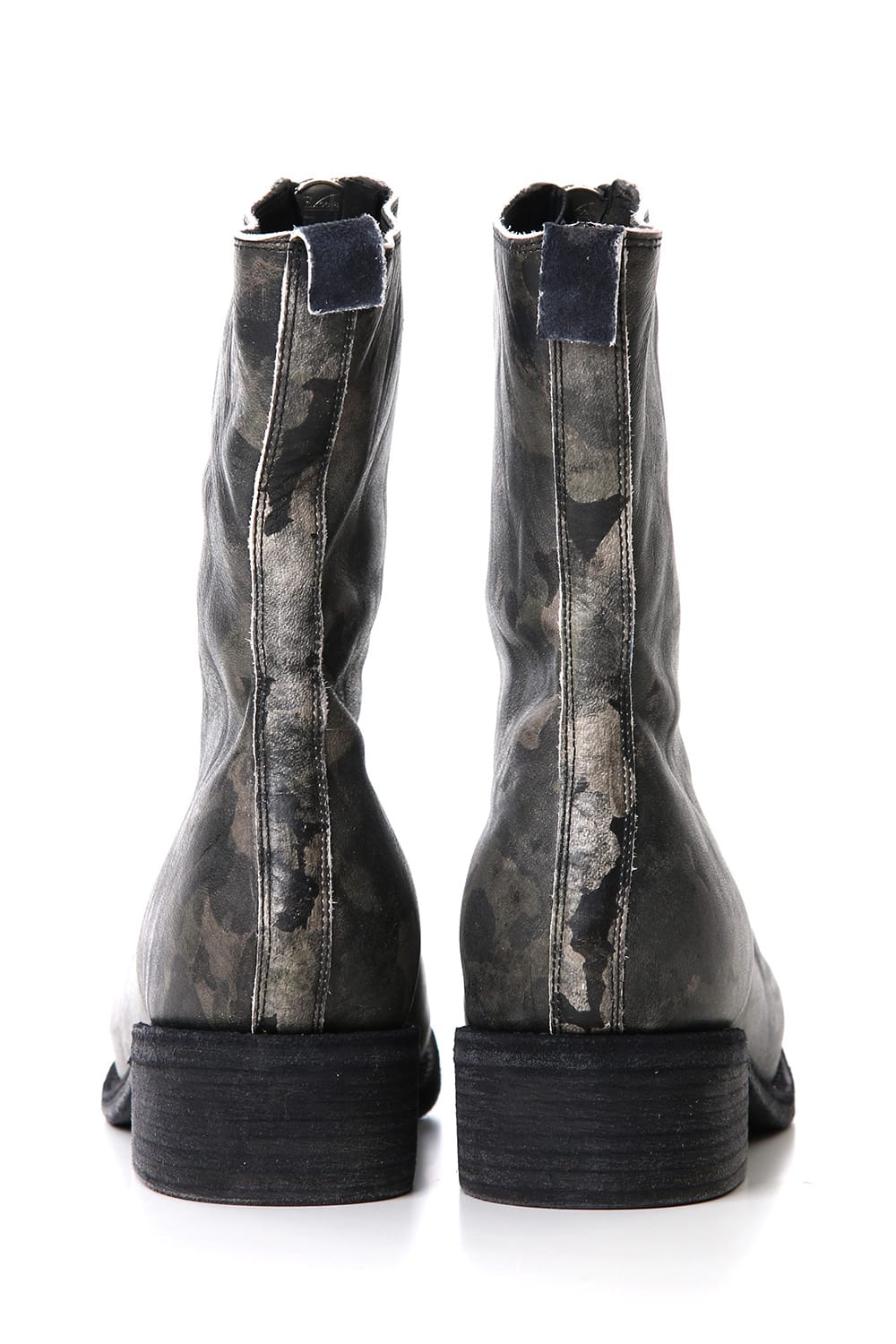 Limited Long Front Zip Boots - Horse Full Grain Leather - METRO