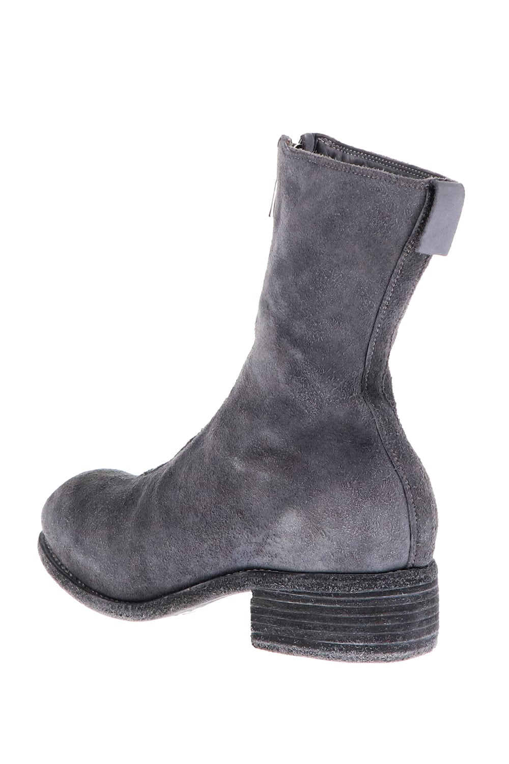 PL2 - ロング フロントジップ  ブーツ 