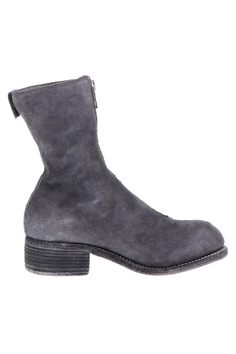 PL2 - ロング フロントジップ  ブーツ 