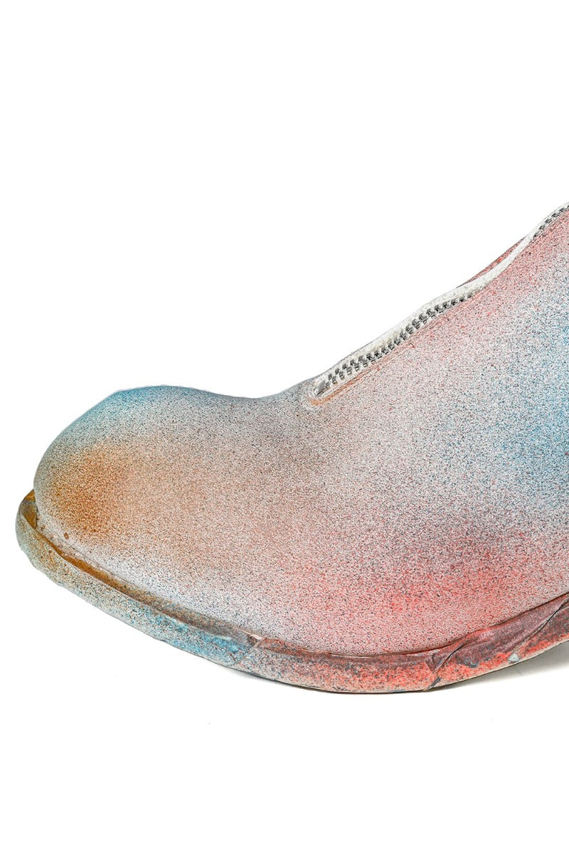 Limited Long Front Zip Boots - Horse Full Grain Leather - ART