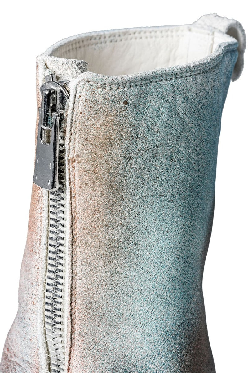 Limited Long Front Zip Boots - Horse Full Grain Leather - ART