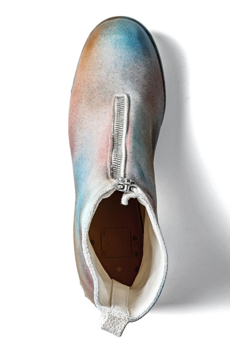 Limited Long Front Zip Boots - Horse Full Grain Leather - ART