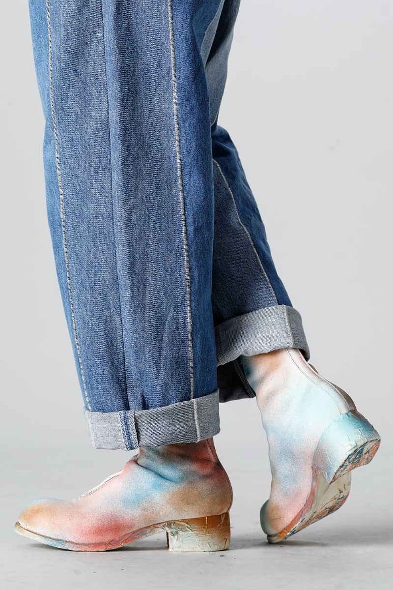 Limited Long Front Zip Boots - Horse Full Grain Leather - ART