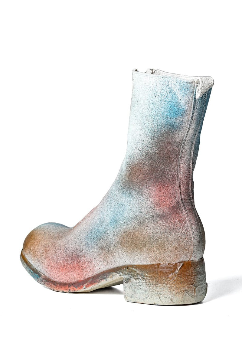 Limited Long Front Zip Boots - Horse Full Grain Leather - ART