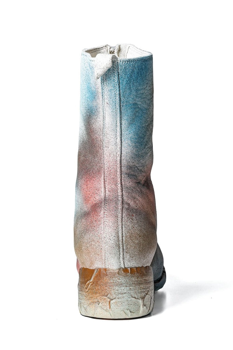 Limited Long Front Zip Boots - Horse Full Grain Leather - ART