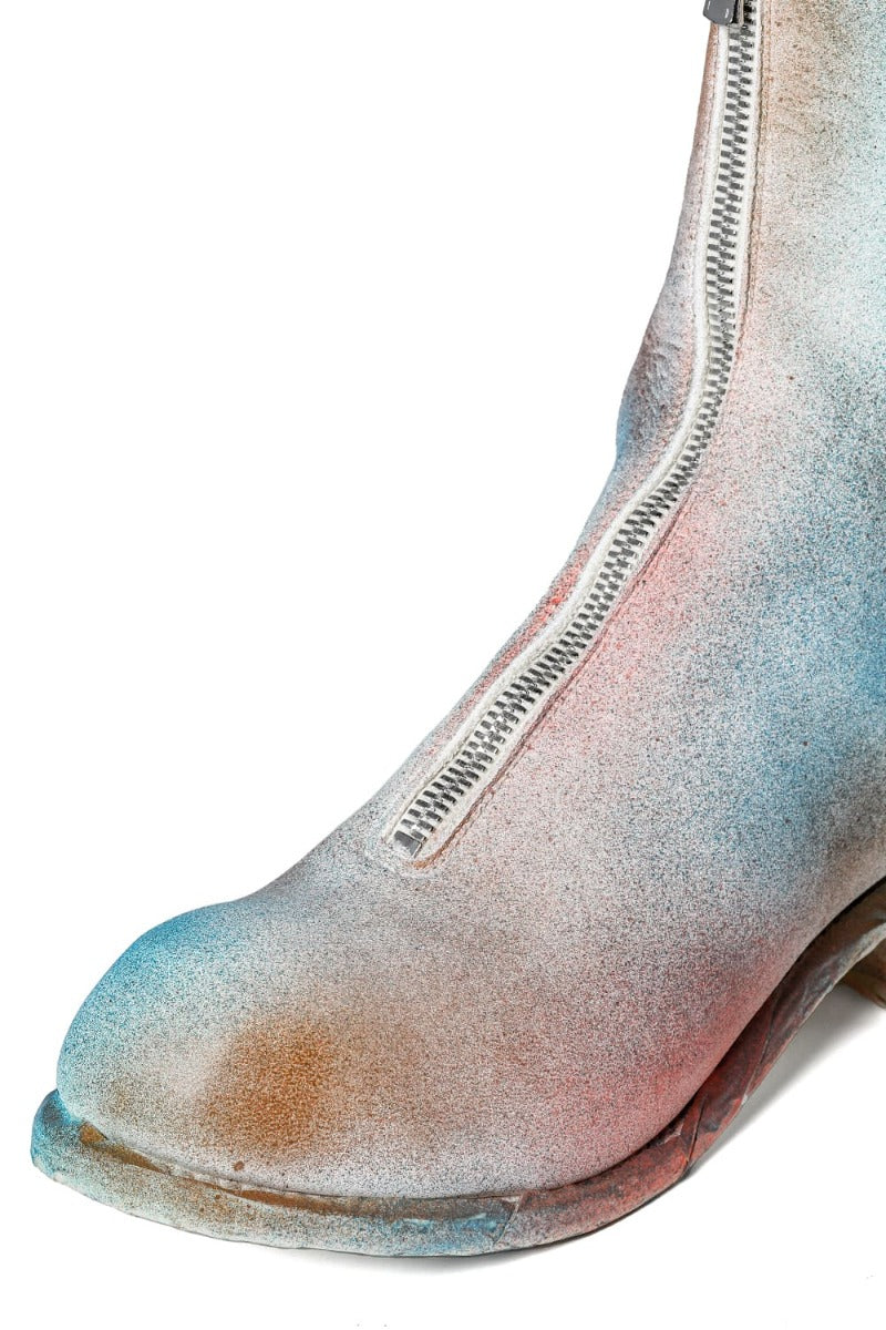 Limited Long Front Zip Boots - Horse Full Grain Leather - ART