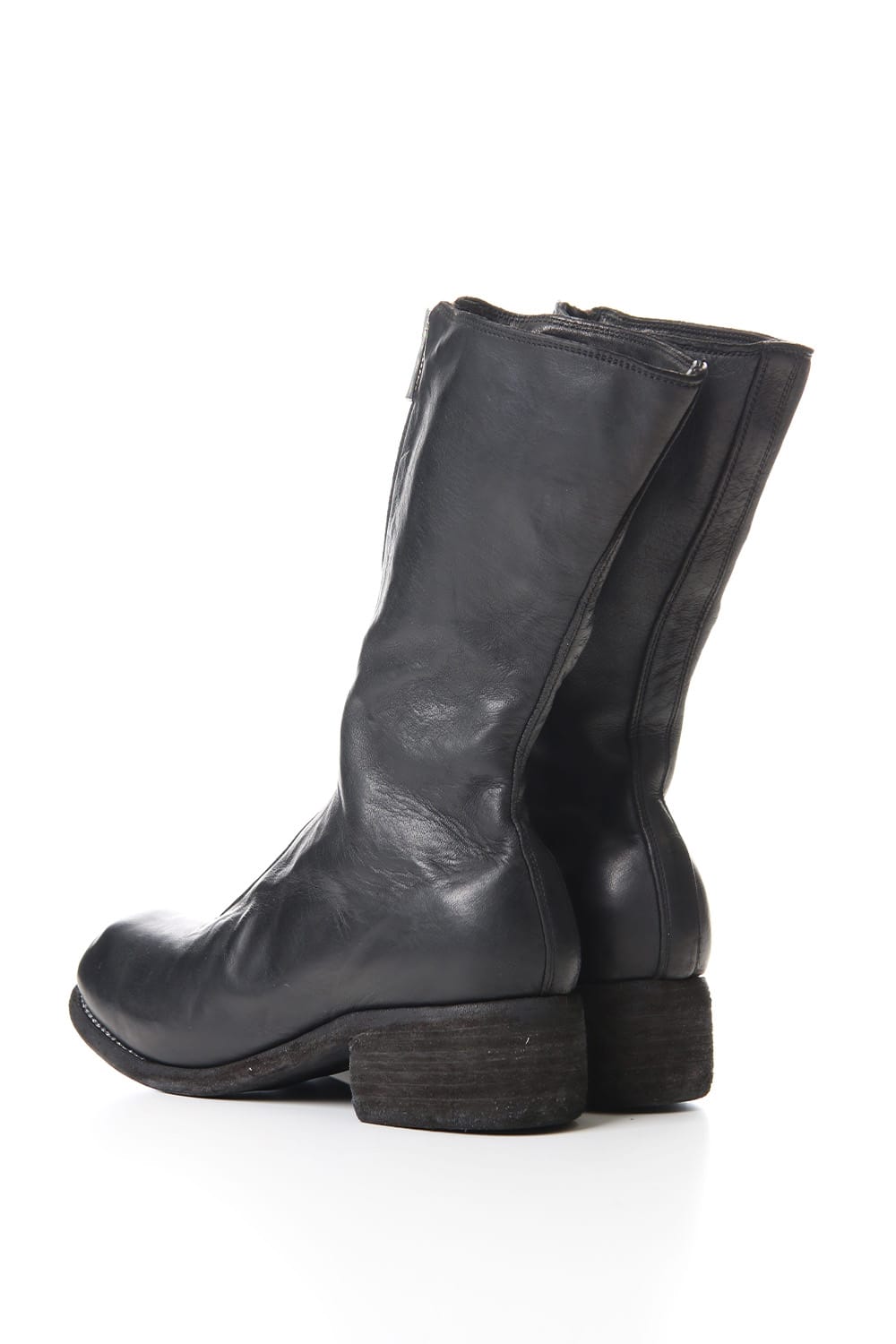 PL9 - スーパーロング フロント ジップブーツ 