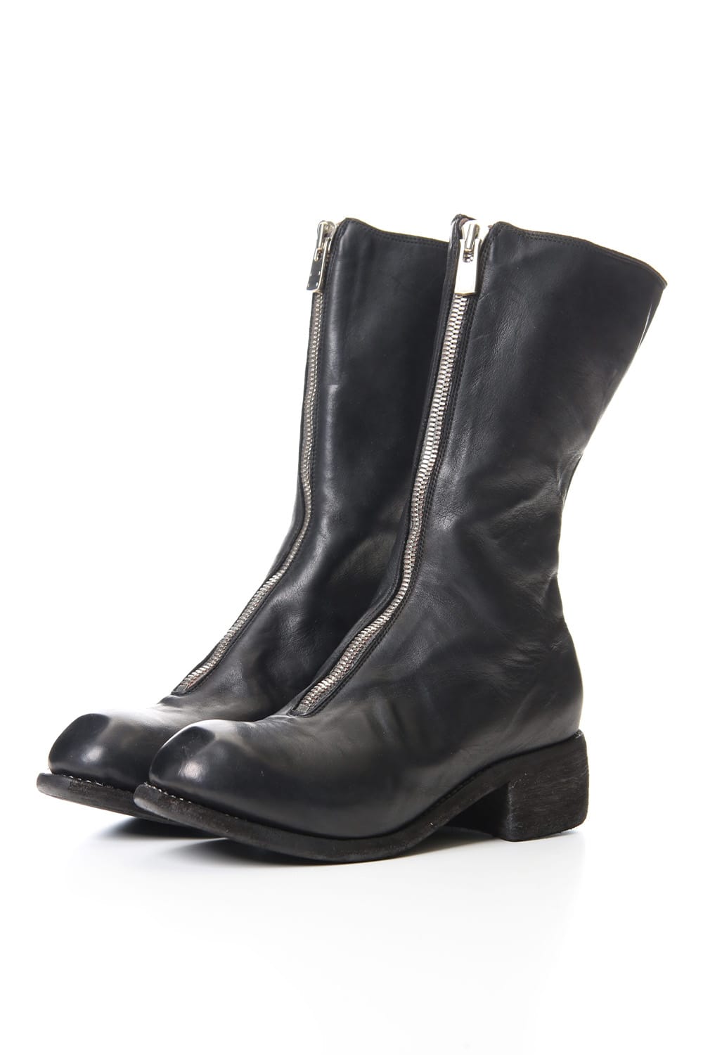 PL9 - スーパーロング フロント ジップブーツ 