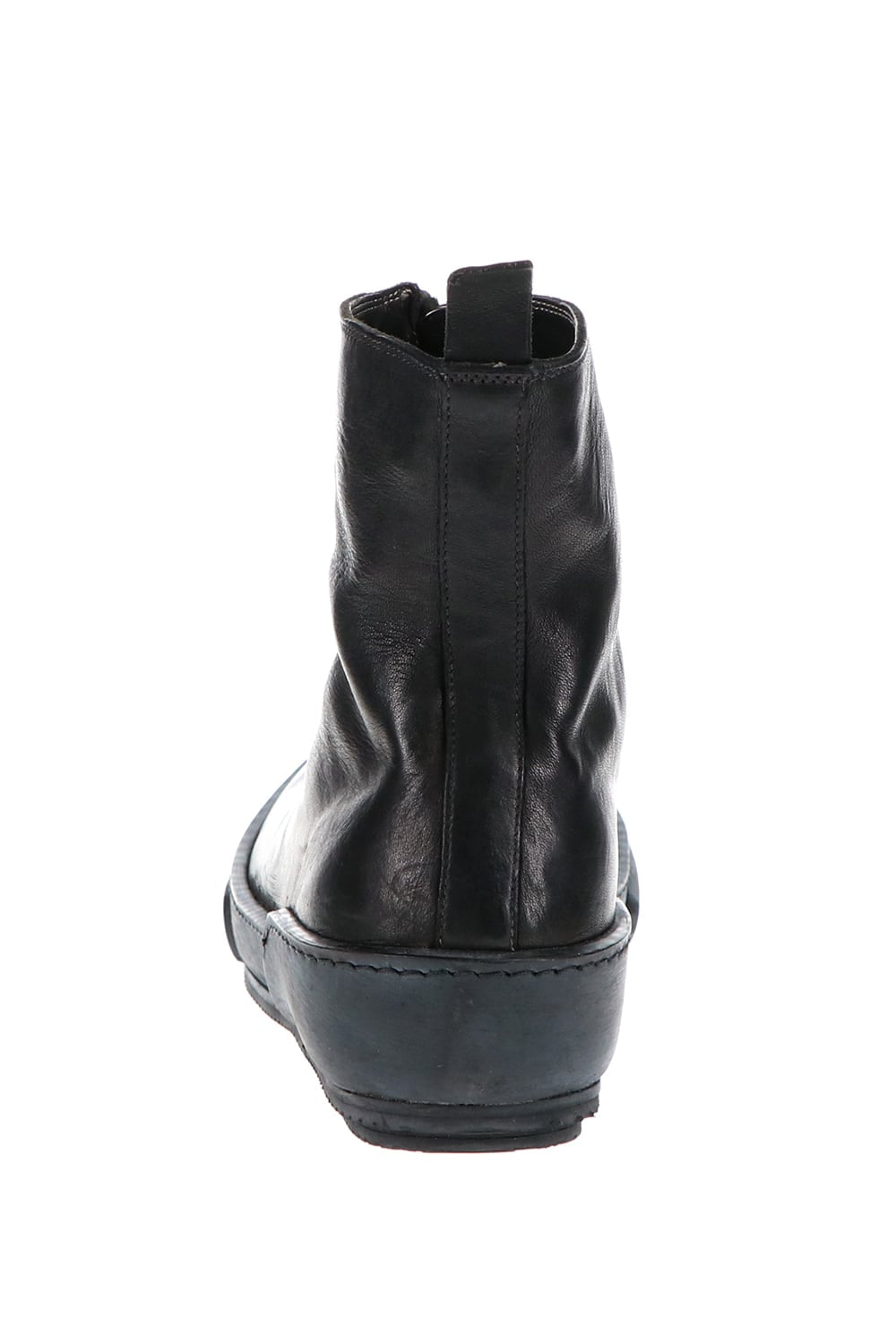 Soft Horse Full Grain Lined Front Zip Boots Black - PLS