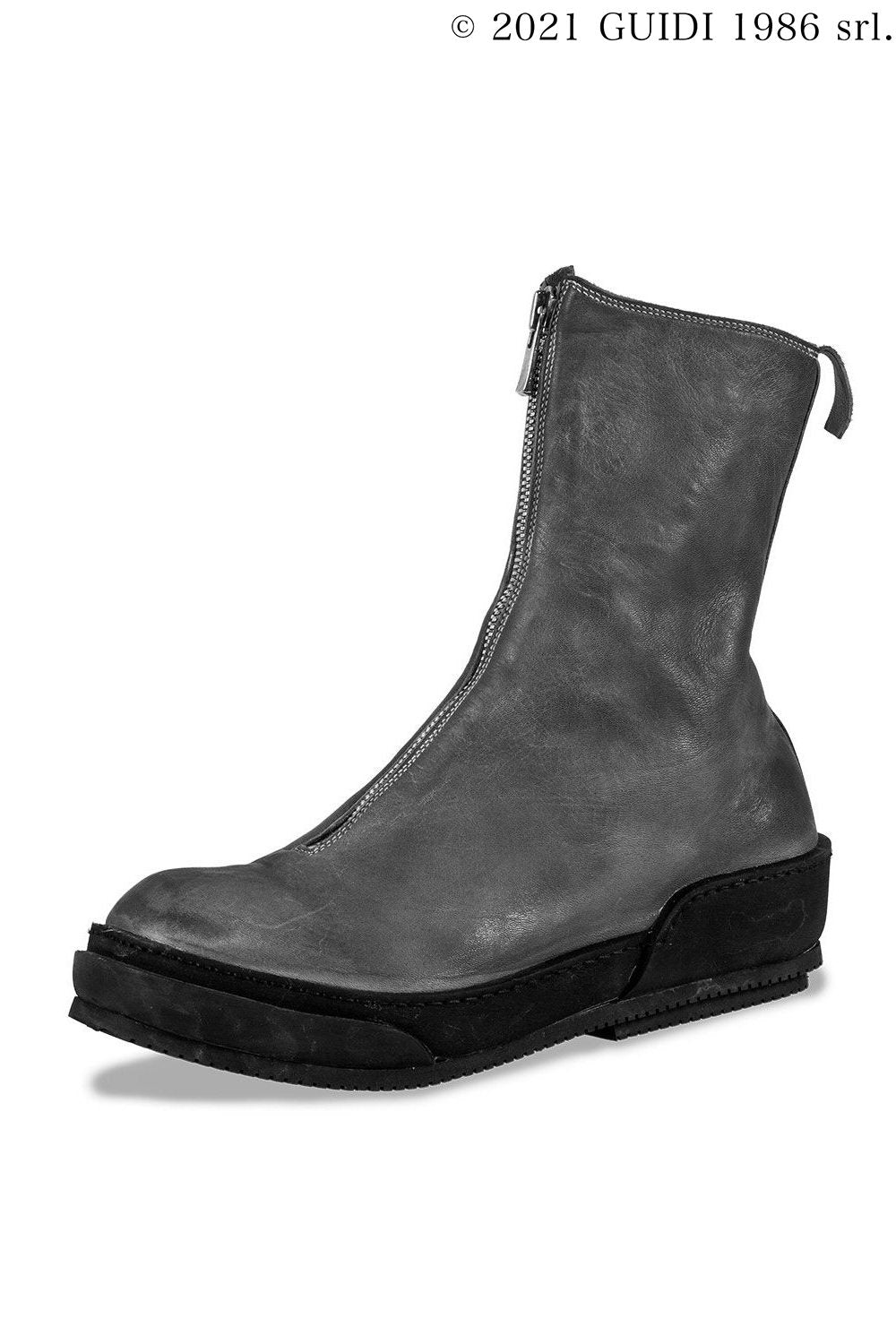 PLS2 - Front Zip Top-Ankle Sneaker