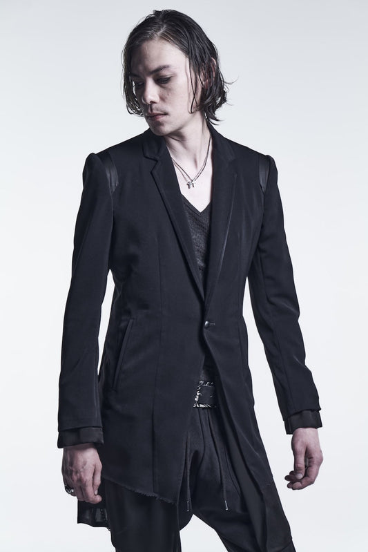 Layered Jacket Black