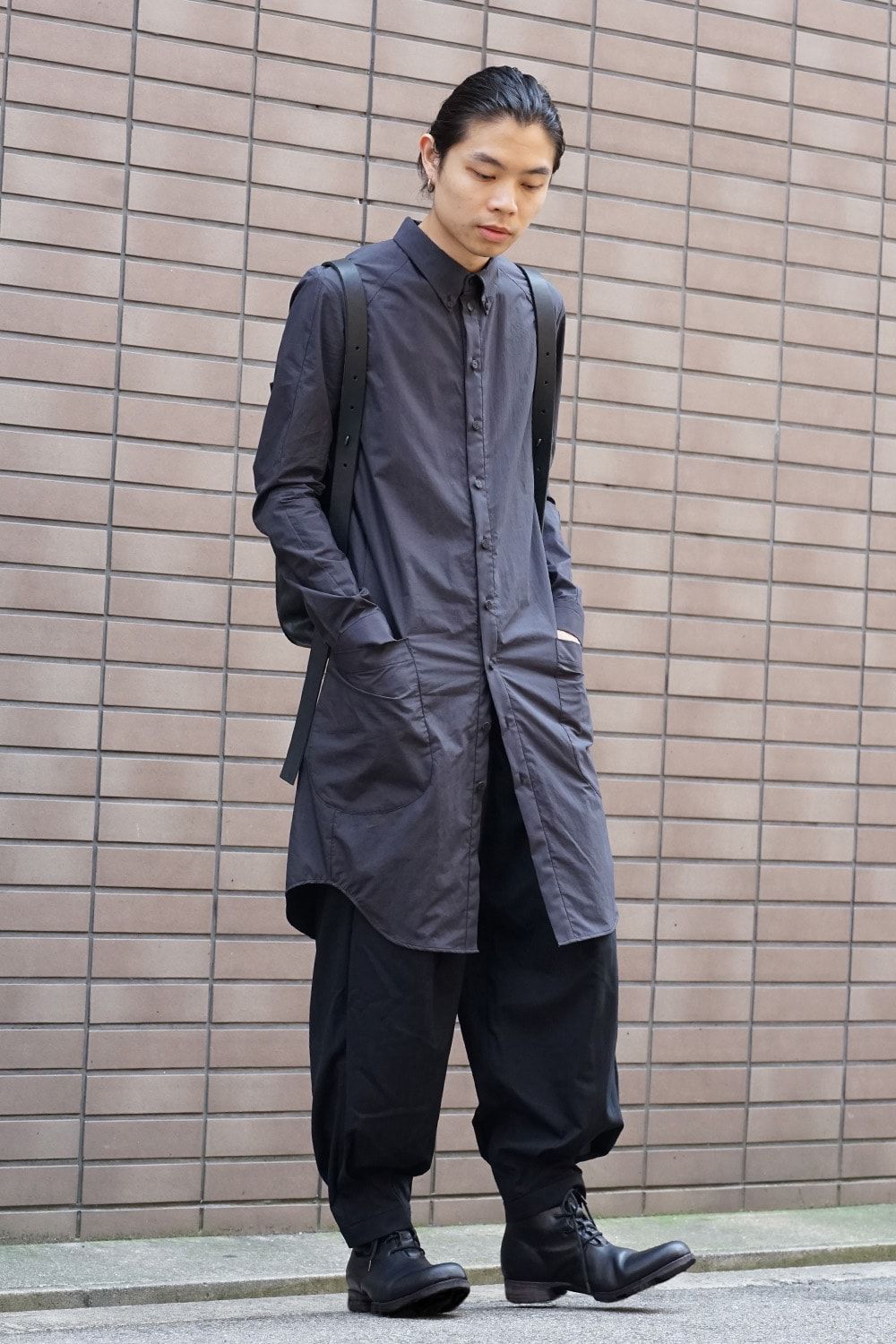 Leather Back Pack Guidi Calf