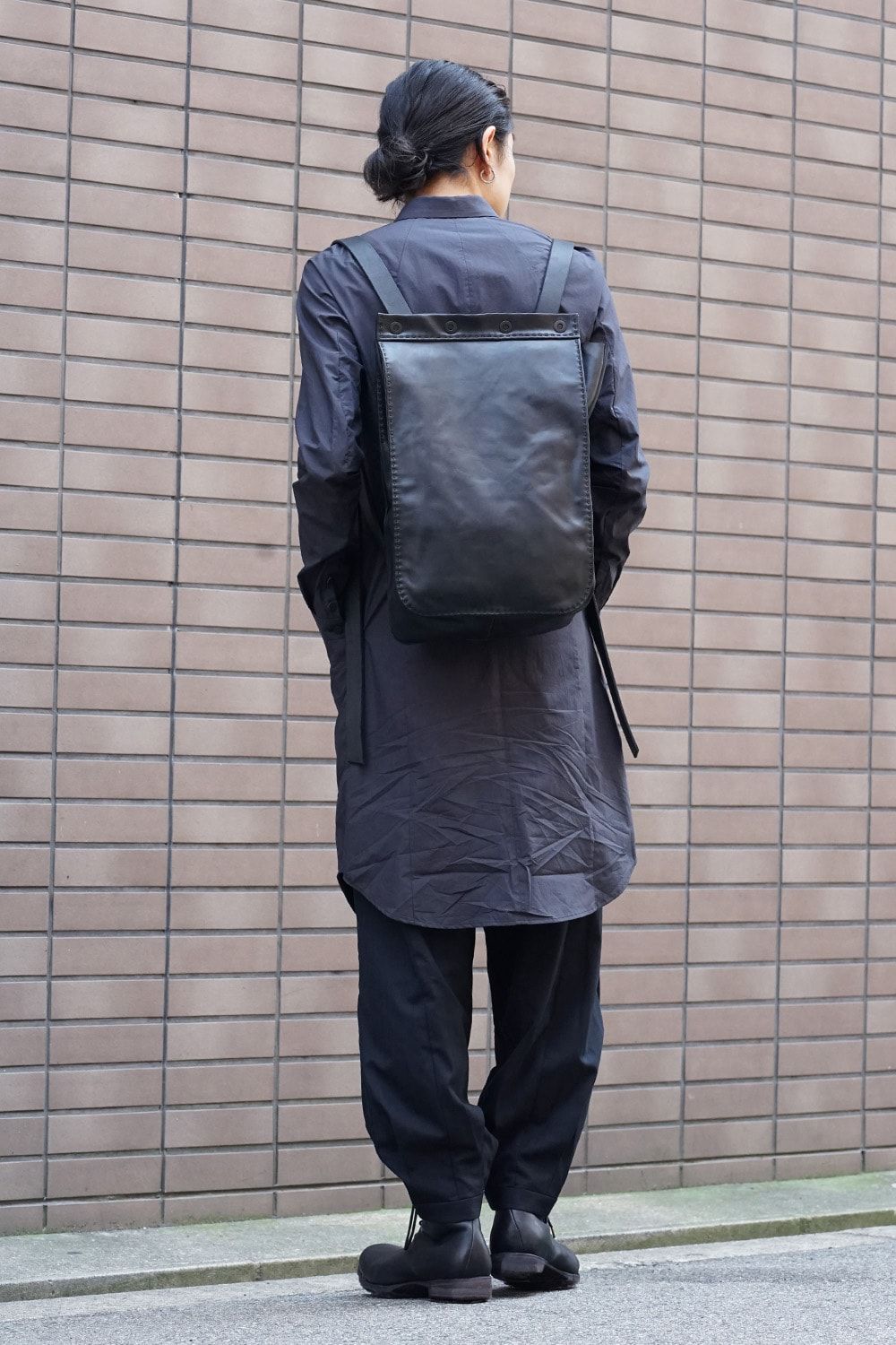 Leather Back Pack Guidi Calf