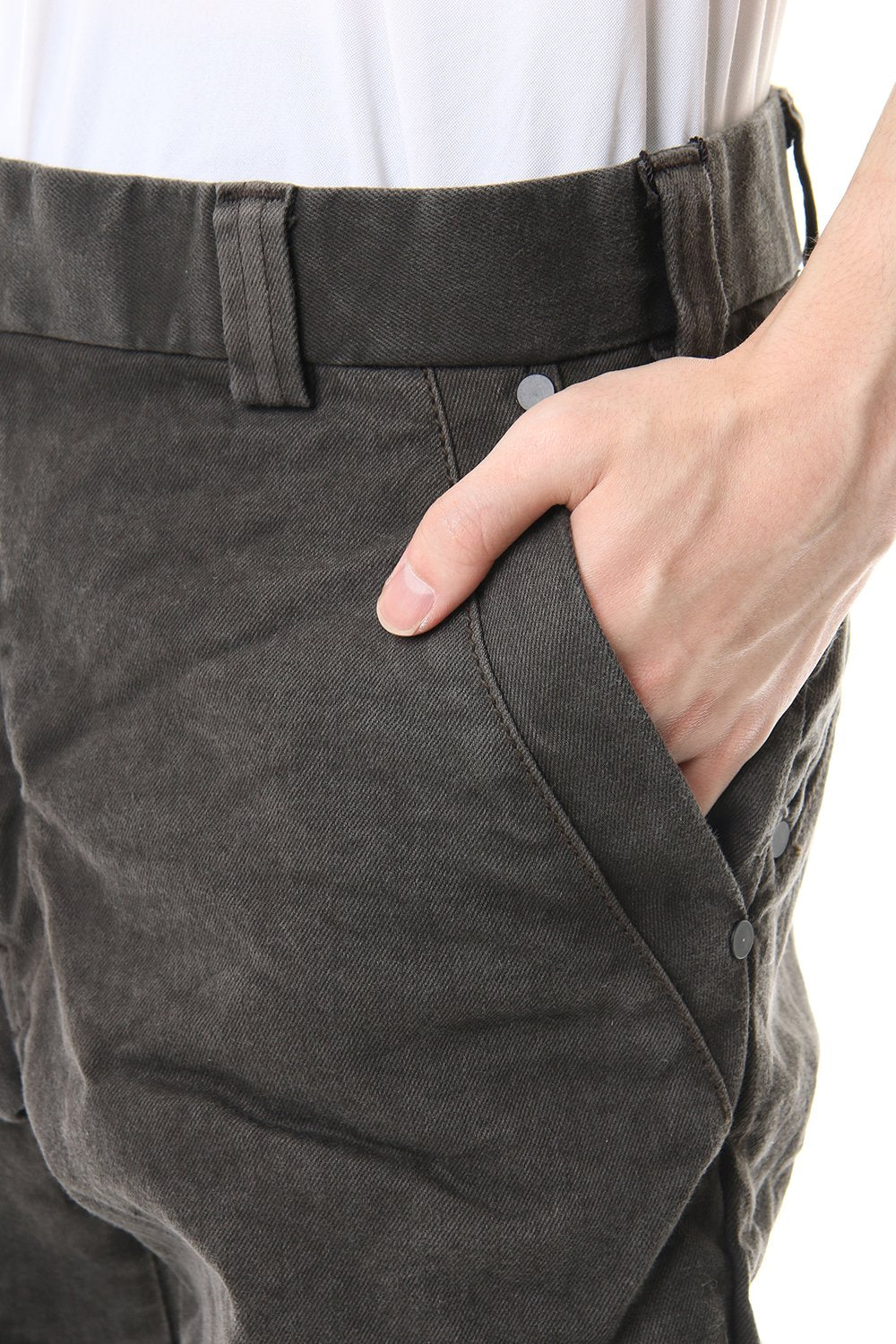 FASCINATE Limited Denim Slim Pants Charcoal