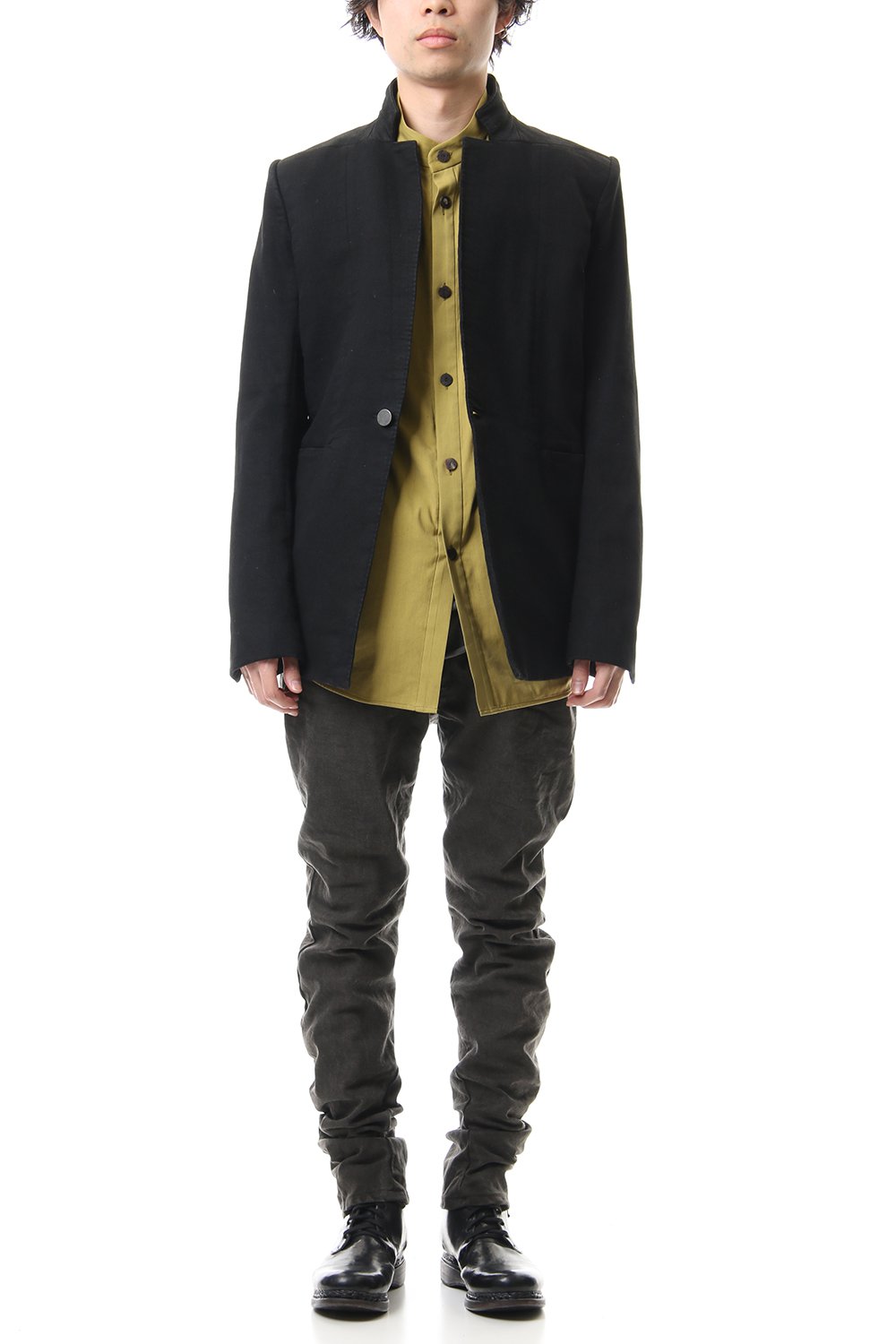 FASCINATE Limited Denim Slim Pants Charcoal