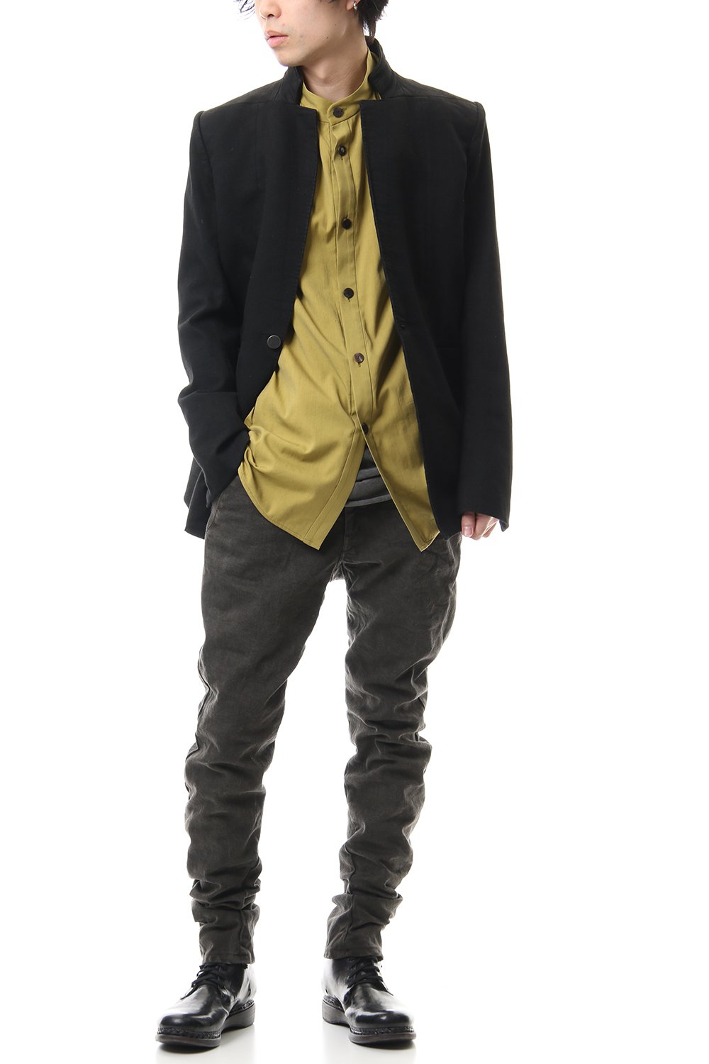 FASCINATE Limited Denim Slim Pants Charcoal