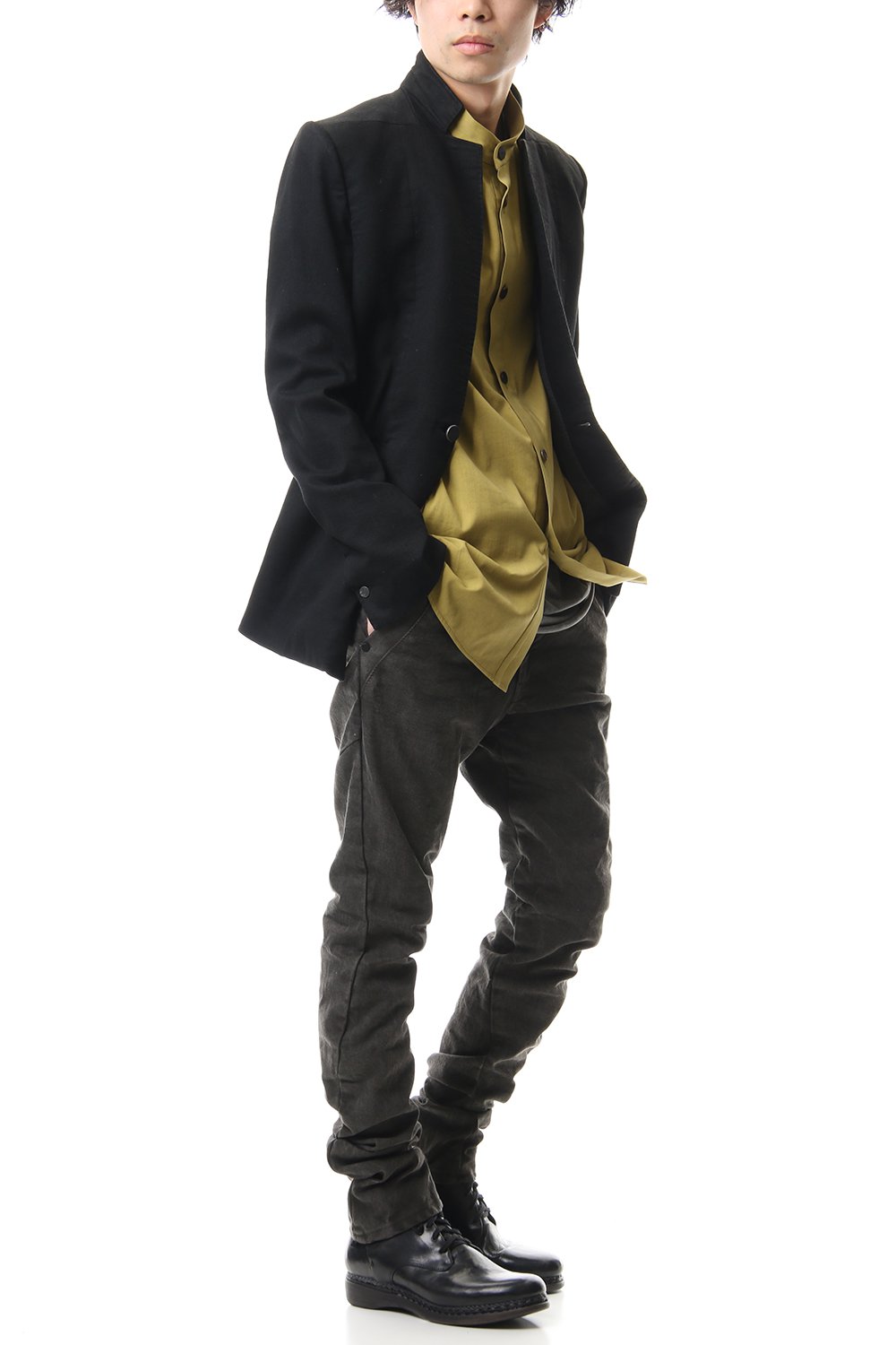 FASCINATE Limited Denim Slim Pants Charcoal